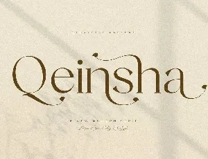 Qeinsha font