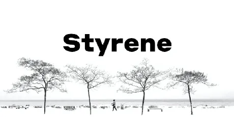 Styrene Family font