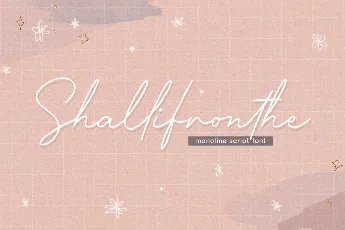 Shallifronthe font