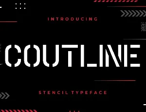 Coutline Typeface font