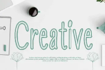 Creative Script font