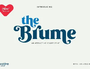 Brume font