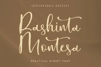 Rashinta Montesa font