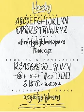 Hoosky font