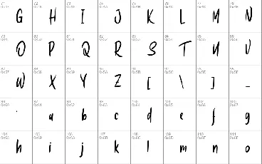 Hoosky font