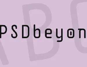 DPSDbeyond font