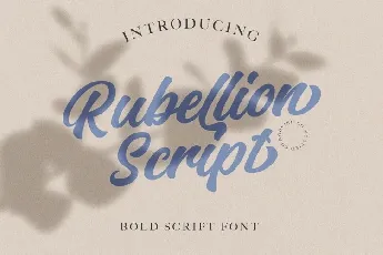 Rubellion font