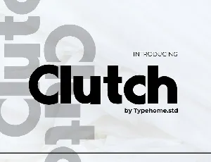 Clutch font