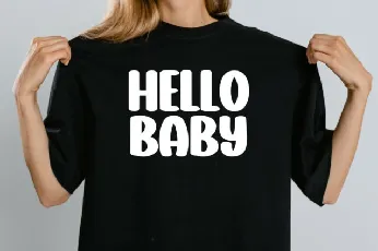 Mom Baby Display font