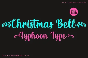 Christmas Bell - Personal Use font