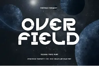 Overfield font