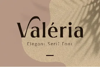 Valeria font