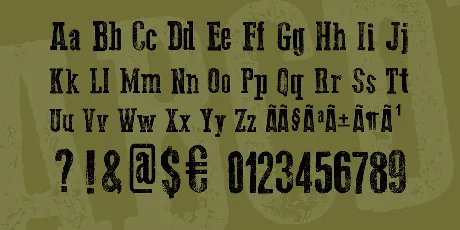 Go 2 Old Western font