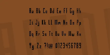 Gothik#107 font