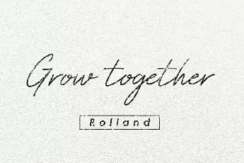 Rolland font