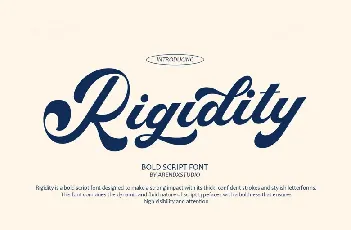 Rigidity font