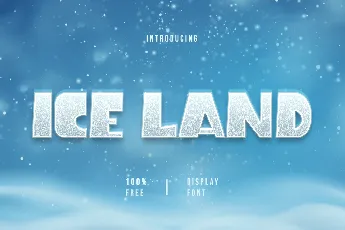 Ice Land font