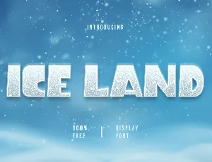 Ice Land font