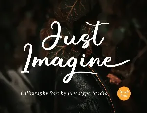 Just Imagine font