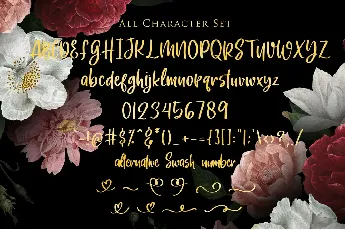 Heart Memory font