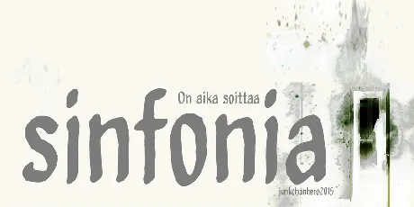 On aika soittaa sinfonia font