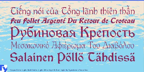 Vinque font