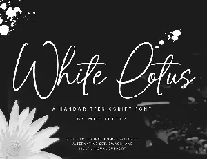 White Lotus font