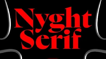 Nyght font