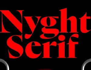 Nyght font