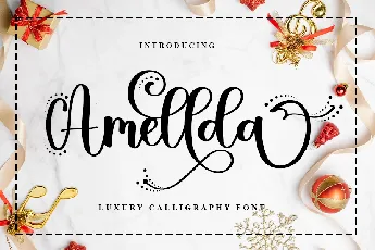 Amellda font