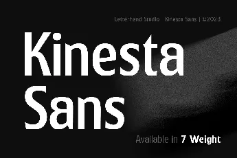 Kinesta font