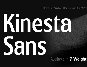 Kinesta font