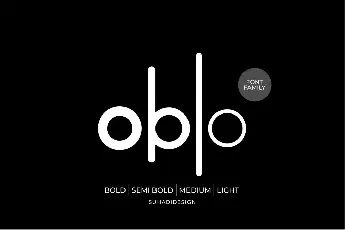 oblo font