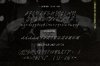 Darklight font