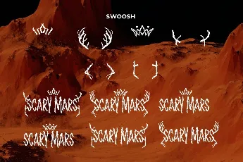 ScaryMarsDemo font