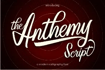 Anthemy font