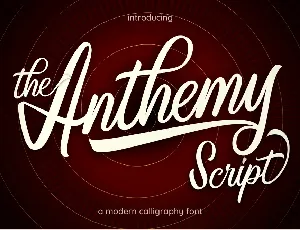 Anthemy font