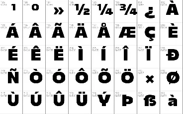 Majoris font