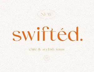 Swifted font