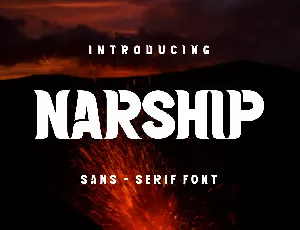 Narship font