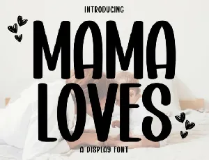 Mama Loves font