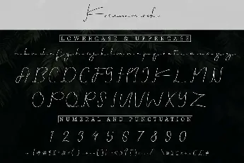 Krisward Demo font