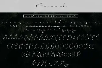 Krisward Demo font