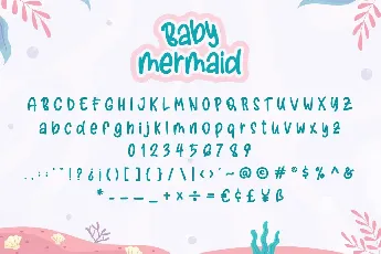 Baby Mermaid font