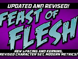 Feast of Flesh BB font