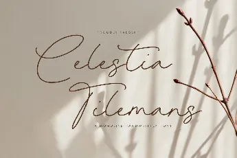 Celestia Tilemans font