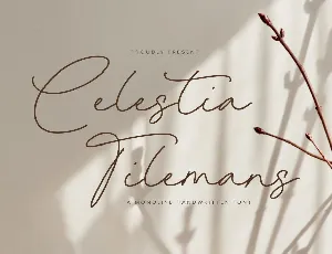 Celestia Tilemans font