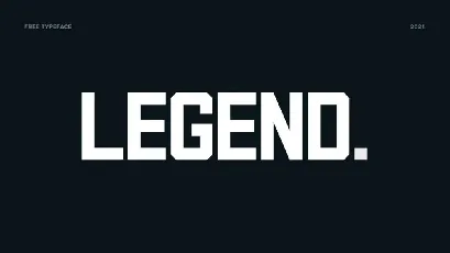 Legend font