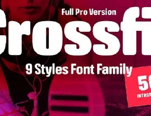 Crossfit Family Free font