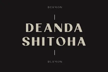 DESMON font